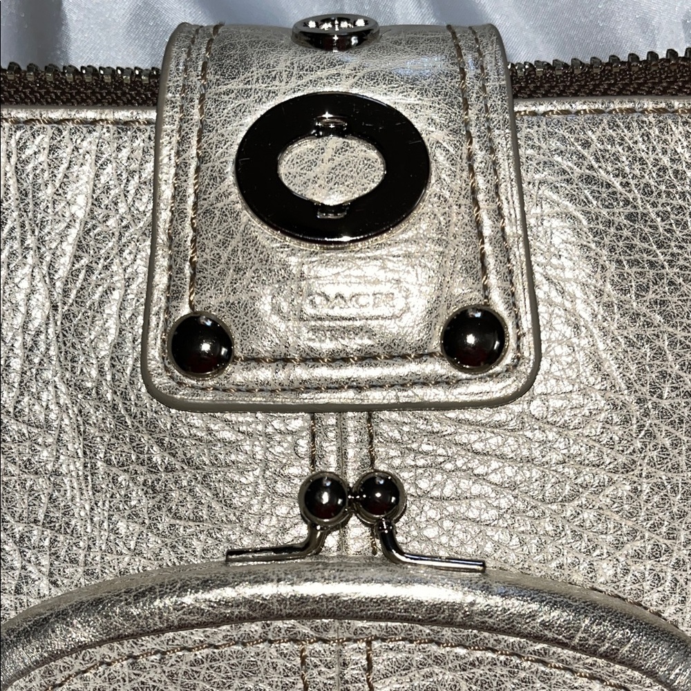 Coach Metallic Shoulder Bag - Picture 13 of 14